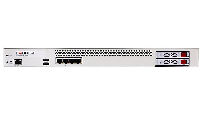 Fortinet FortiNAC CA-500F FNC-CA-500F Control Server, 4 x 1G, 1U