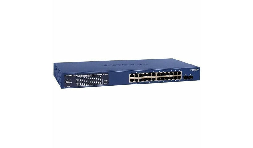 Netgear GS724TPP 24-Port Gigabit PoE+ Smart Switch, 2 SFP, 380W