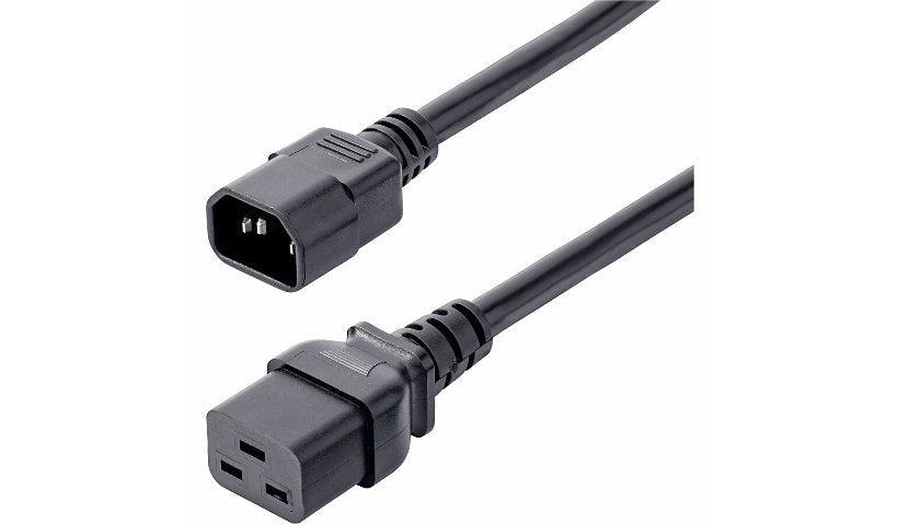 StarTech.com PXTC14C19146 C14 to C19 Power Cord 6 ft 15A 250V Lifetime Warranty