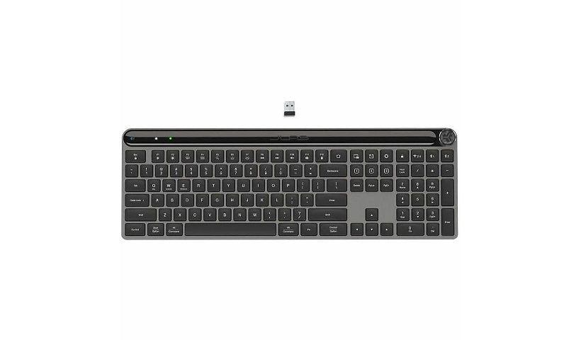 JLab Epic Full Size Wireless Keyboard Metal Base BT 5.2 KEPICKEYRBLK4 2 Year