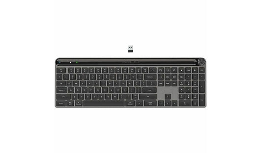 JLab Epic Full Size Wireless Keyboard Metal Base BT 5.2 KEPICKEYRBLK4 2 Year