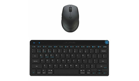 JLab GO Wireless Keyboard and Mouse Bluetooth Scissor Keys Black 2 Year