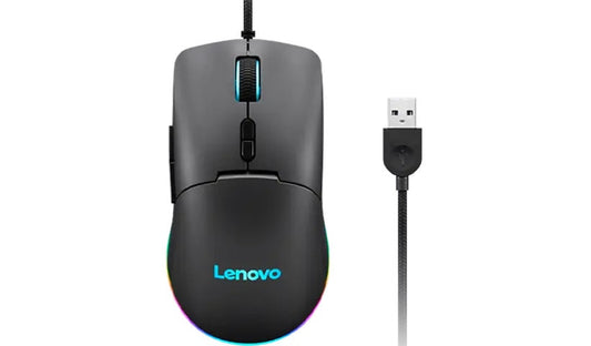 Lenovo M210 RGB Wired Gaming Mouse 8000 DPI 7 Buttons GY51N60457 1 Year