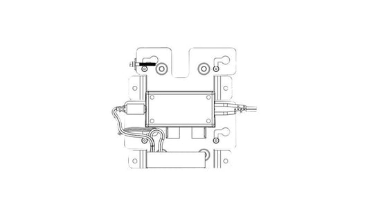 Zebra Landscape Wall Bracket for CC6000 Customer Concierge, KT-152098-03