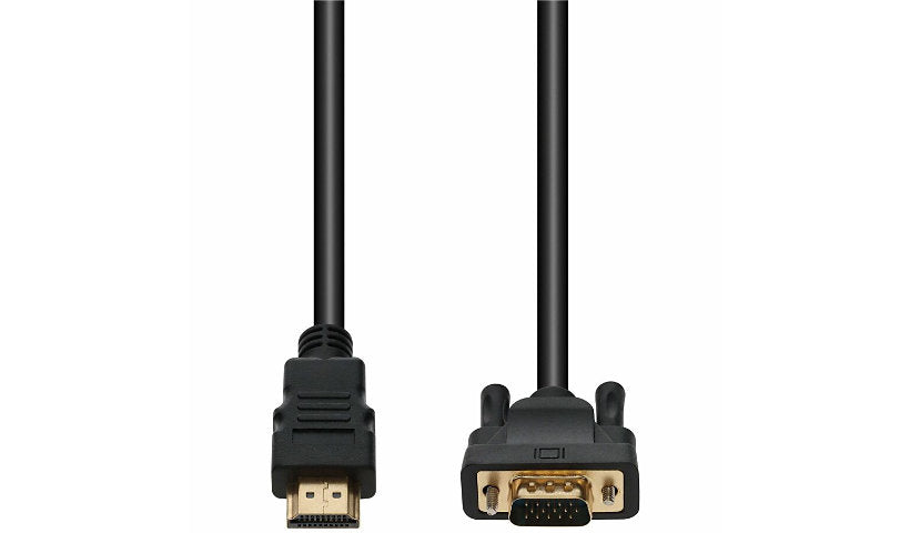 Proline HDMI2VGAMM3-PRO HDMI to VGA Cable 3 ft 1080p 60Hz 3 Year