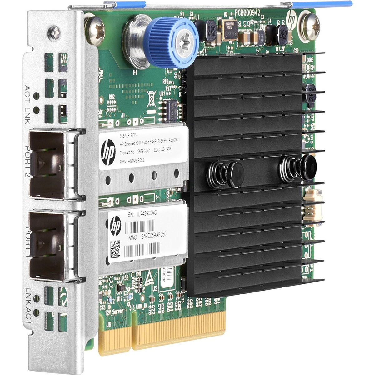 HPE 779799-B21 546FLR-SFP+ 10Gb 2-Port PCIe Adapter for ProLiant G8 G9