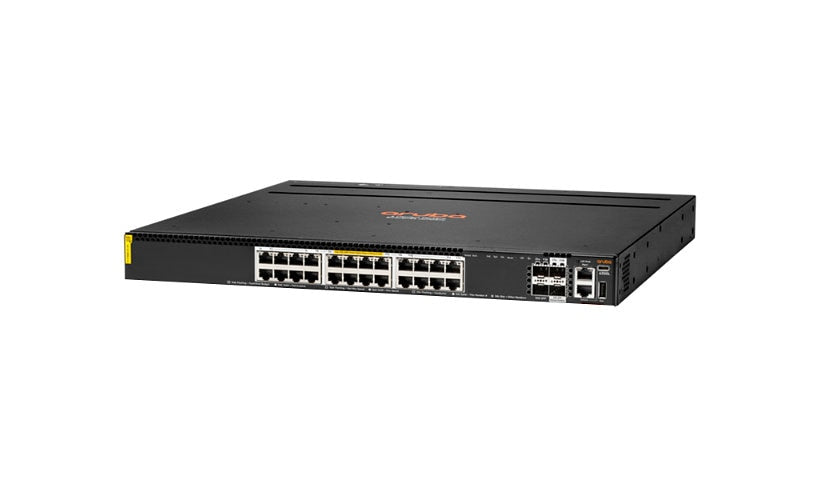HPE Aruba CX 6300L S3L75A 24-Port 10G Smart Rate Class 6 PoE Switch, 50G