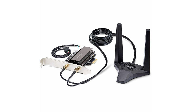 StarTech PAX2235-WIFI-6E-CARD Wi-Fi 6E + Bluetooth 5.3 PCIe Card, AX5400