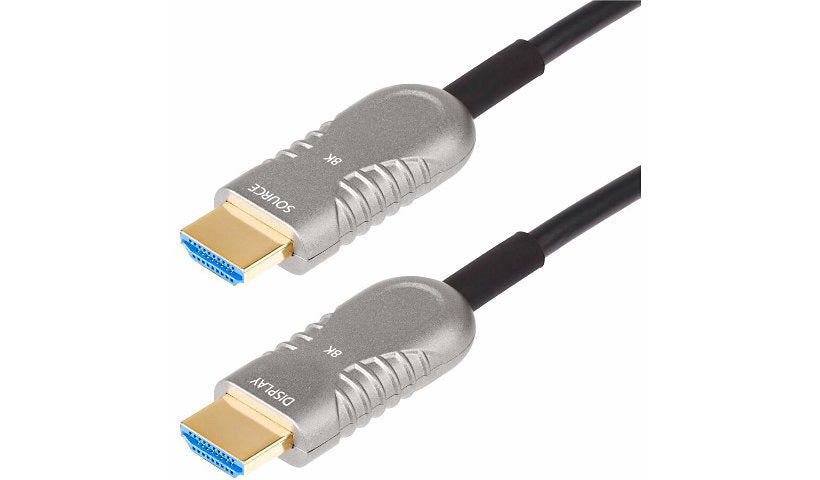 StarTech.com 8K-A-50F-HDMI-CABLE HDMI 2.1 Hybrid Active Optical Cable 50 ft
