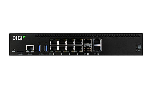 Digi Connect EZ 8 MEI EZ08-C100-US 8 Port Serial Server, Dual 10G SFP+