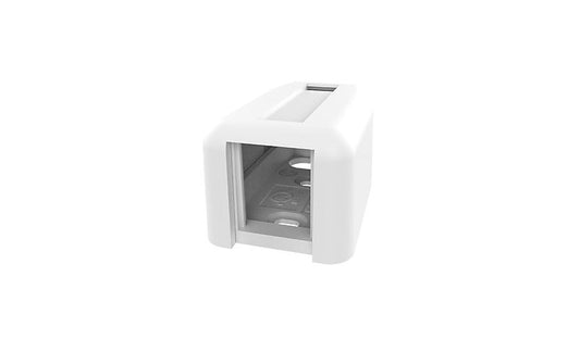 Ortronics 404TJ1-88 TracJack 1-Port Surface Mount Box Cloud White