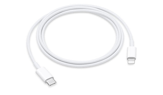 Apple USB-C to Lightning Cable 3.3 ft White MUQ93AM/A 1 Year