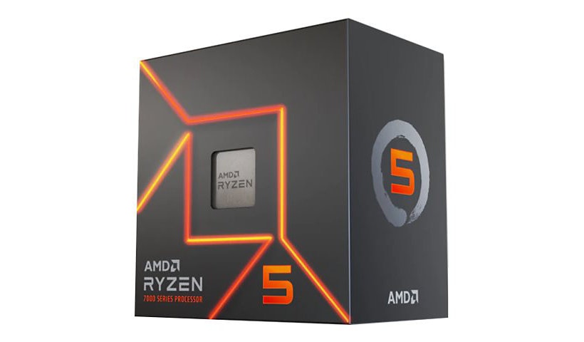 AMD Ryzen 5 7600 6-Core 12-Thread AM5 Desktop Processor 100-100001015BOX
