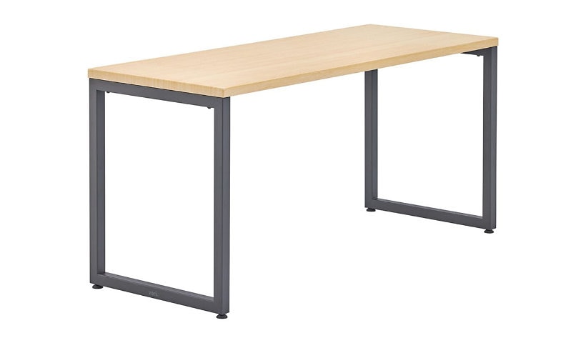 VARI Table, 60x24in, Light Wood, 402230