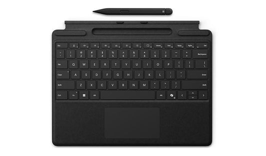 Microsoft Surface Pro Keyboard with Slim Pen Alcantara Black 8X8-00141 1 Year