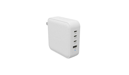 HyperJuice 100W GaN Travel Charger 3 USB-C 1 USB-A White HJ1002WHWWGL 2 Year