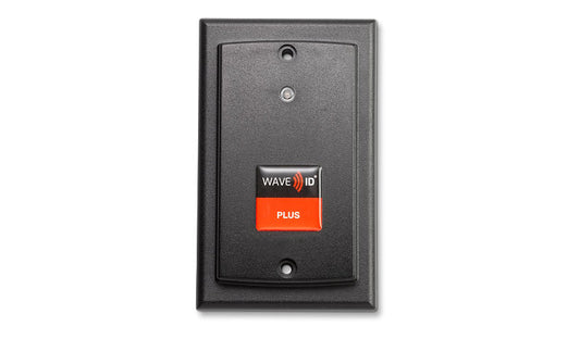 RF IDeas WAVE ID Plus Keystroke V2 Surface Mount USB Reader 36 in Black