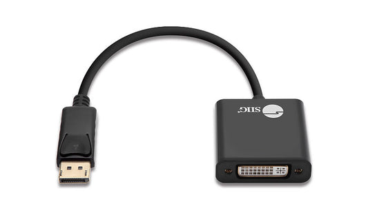 SIIG DisplayPort to DVI-D Adapter, 1920x1200 60Hz, Passive, Male/Female