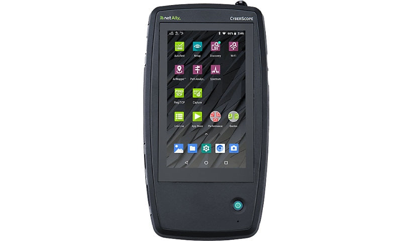 NetAlly CyberScope XRF Network Tester, 5 in Touchscreen, 1 Yr AllyCare