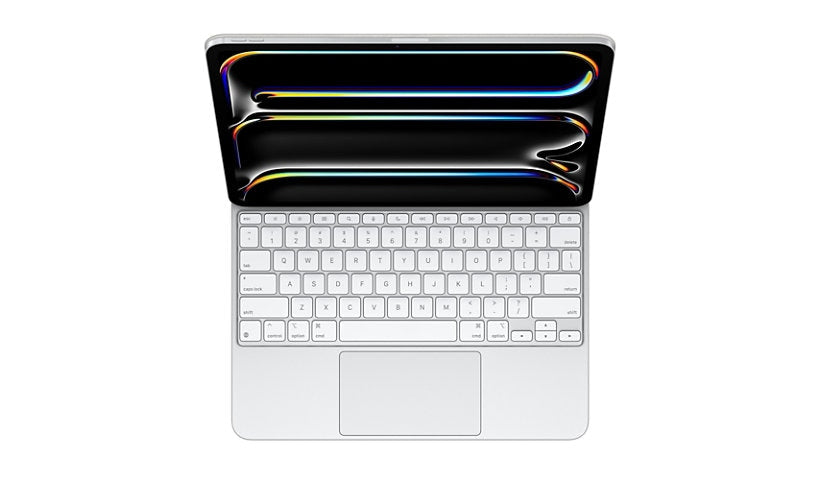 Apple MWR43LL/A Magic Keyboard iPad Pro 13 M4 Backlit White 1 Year