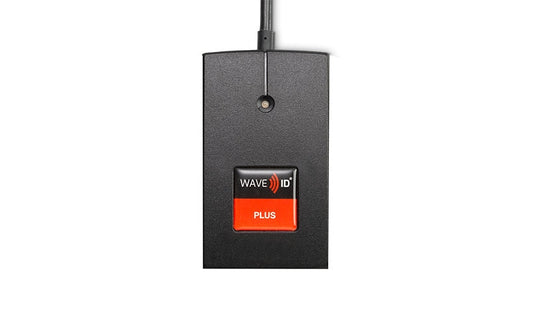 RF IDeas WAVE ID Plus Mini V3 USB Card Reader 16 in Cable RDR-80532BKU-C16