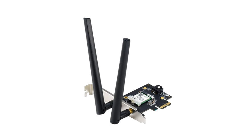ASUS PCE-AX1800 Wi-Fi 6 + Bluetooth 5.2 PCIe x1 Card, Dual Band, TAA