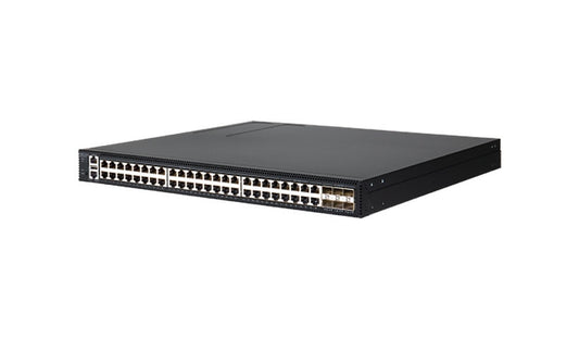 Edgecore ECS4150-54P 48-Port Gigabit PoE Switch, 25G SFP28 Uplinks, 740W