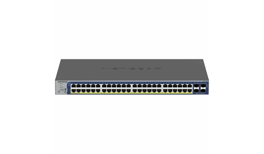 Netgear GS752TXP 48-Port Gigabit PoE+ Smart Switch, 4x 10G SFP+, 380W