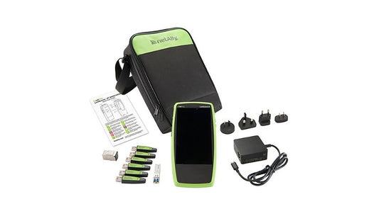 NetAlly LinkRunner AT 3000 LRAT-3000-KIT Network Tester Kit, Copper and Fiber