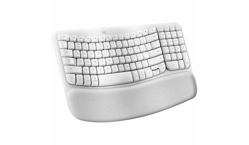 Logitech Wave Keys for Mac Ergonomic Bluetooth 920-012402 1 Year