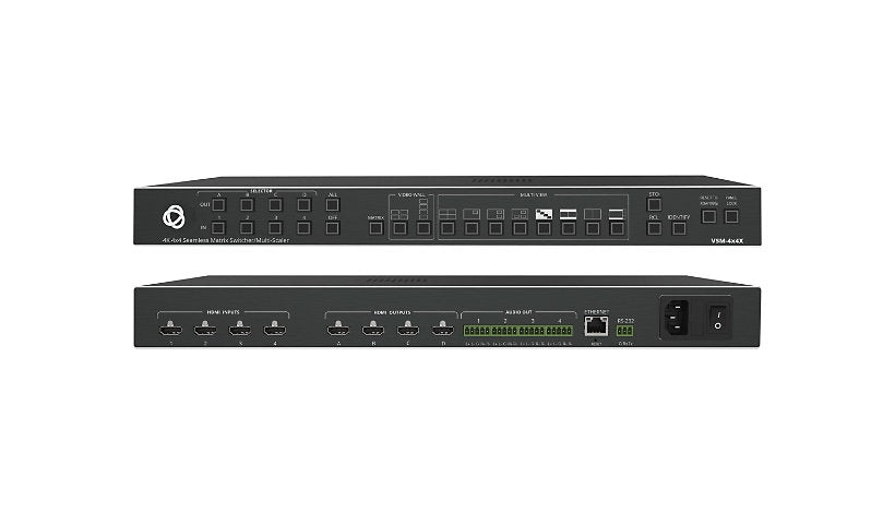 Kramer VSM-4X4X VSM-4x4X 4x4 Matrix Switcher and Video Wall Processor 4K60 4:4:4