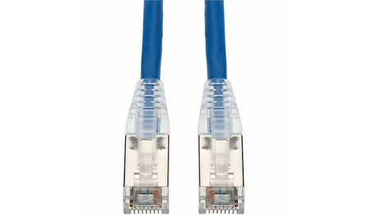 Proline PRO-6FCAT6AS-BE Cat6a Shielded Snagless Patch Cable 6 ft 10 Gbps Blue