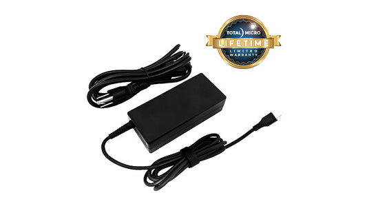 Total Micro 1P3K6AA-TM 65W USB-C Adapter HP EliteBook Limited Lifetime Warranty