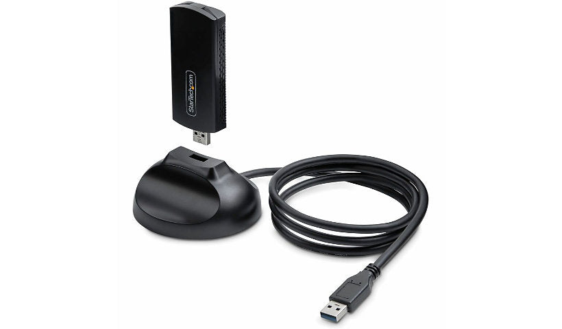 StarTech AX54005A-USB-WIFI-6E AXE5400 Tri Band Wi-Fi 6E USB Adapter