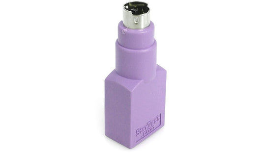 StarTech.com USB-to-PS/2 Keyboard Adapter (Replacement), USB-A F to PS/2 M