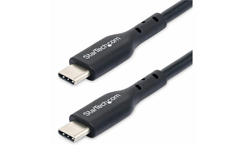 StarTech.com USB-C Braided Charging Cable, 60W PD, USB 2.0, TPE, 3 ft (91 cm)