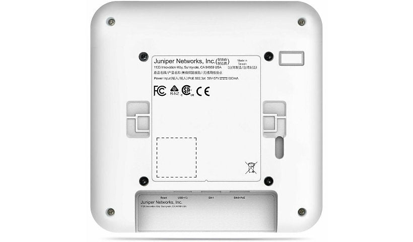 Juniper Mist AP45E-US Wi-Fi 6E Access Point, External Antennas, 5G