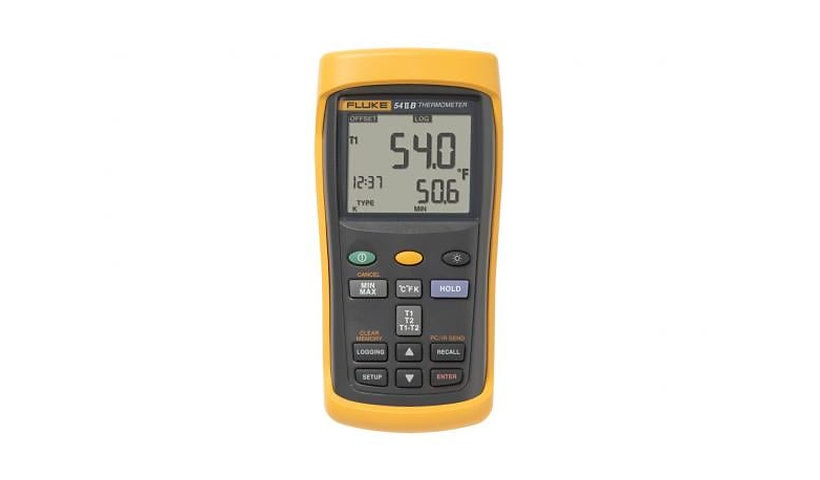 Fluke 54 II B Dual Input Data Logging Thermometer 60 Hz