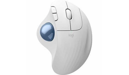 Logitech ERGO M575S Wireless Thumb Trackball Quiet Clicks 910-007028 1 Year