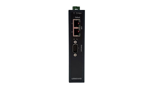 Black Box LES421A-R2 Industrial 1 Port RS-232/422/485 Serial Device Server