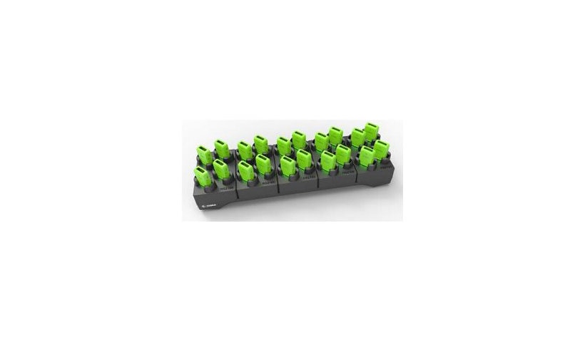 Zebra 20-Slot Charging Cradle for RS2100 Wearable Scanner, CRD-RS2X-20SCHG-01