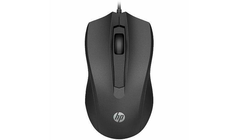 HP 105 Wired USB Mouse Ambidextrous 1600 DPI Optical 822M9UT 1 Year