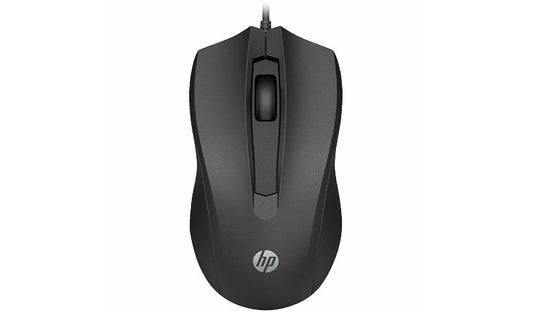 HP 105 Wired USB Mouse Ambidextrous 1600 DPI Optical 822M9UT 1 Year
