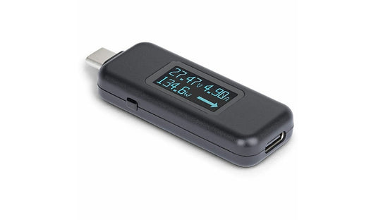 StarTech.com USB-C Power Tester, Bi-Directional, 240W PD, OLED Display, 10Gbps