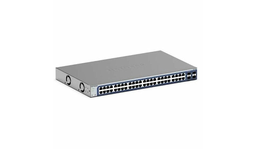 Netgear GS748Tv6 GS748T-600NAS 48-Port Gigabit Smart Switch, 4x SFP