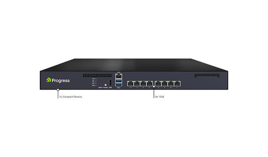 Progress Kemp LoadMaster X3-NG Load Balancer, 3.6 Gbps L4, 8 x 1G, 1U