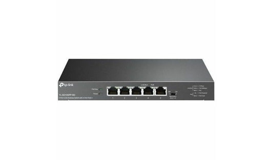 TP-Link TL-SG105PP-M2 5-Port 2.5G Desktop Switch, 4x PoE++, 123W