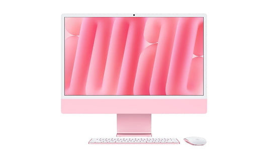 Apple iMac 24" 4.5K Retina, M4 10C CPU/10C GPU, 24GB, 512GB SSD, Pink