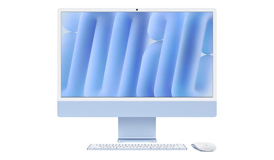 Apple iMac 24" 4.5K Retina, M4 8C CPU/8C GPU, 16GB, 256GB SSD, Blue