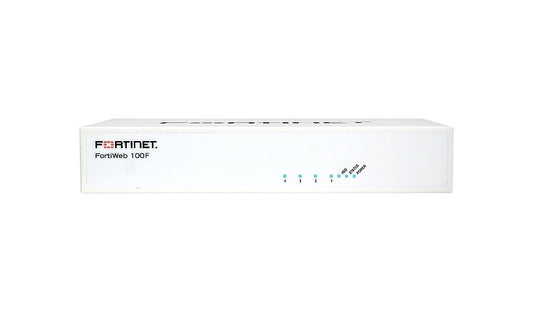 Fortinet FortiWeb 100F FWB-100F-BDL-580-12 WAF, 1 Yr 24x7 + Advanced